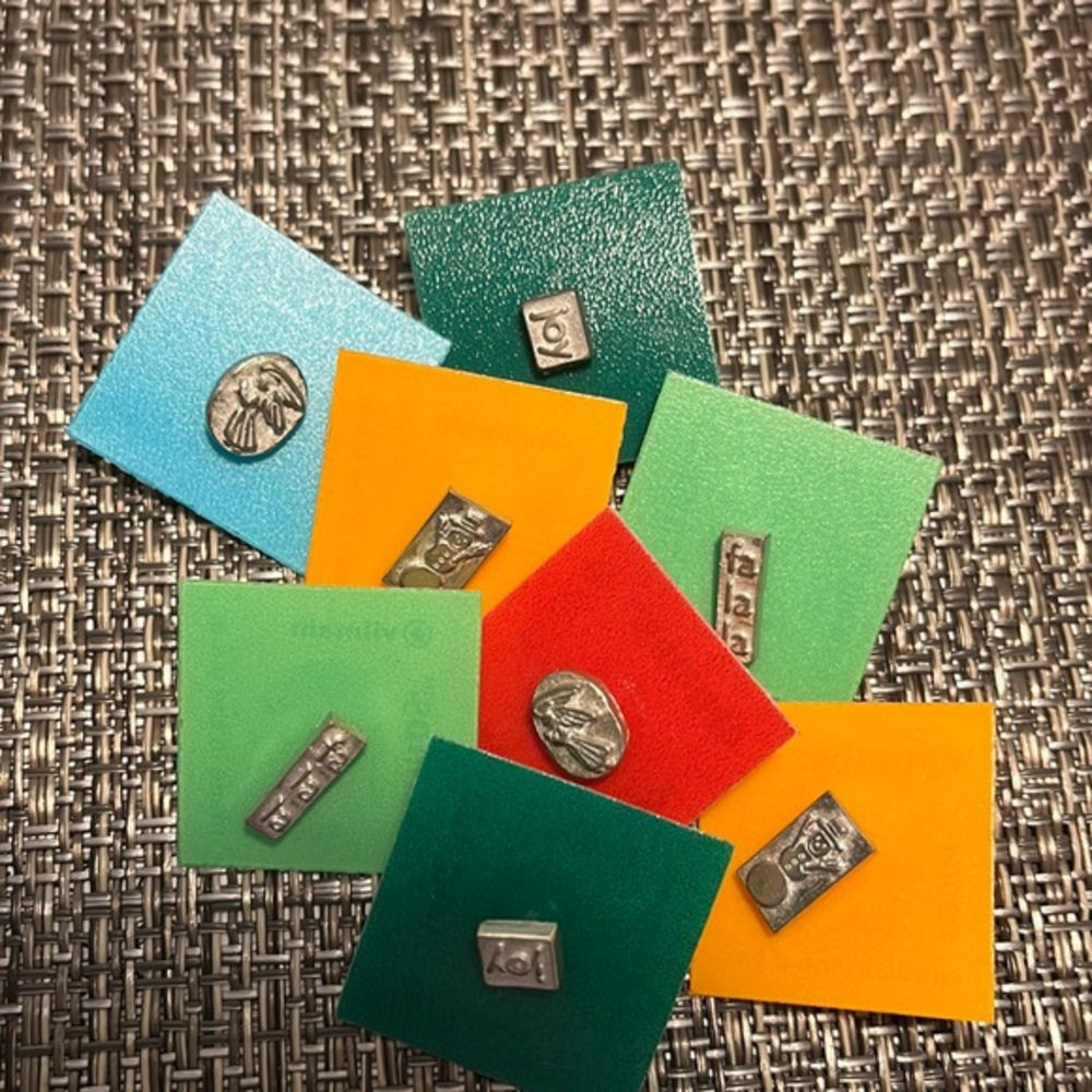 Crumbs by Vilmain 6 Assorted Tiny little pieces of pewter happiness to give away